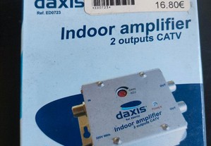 Daxis Amplificador de interior 2 saídas CATV