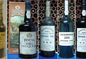 Vintages 1941, 1970, 1982, 1985, 1991, 1994 e 2004