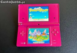 Nintendo DSi Rosa com 80+ Jogos