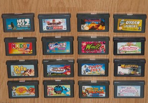 Game Boy Advance: 16 jogos
