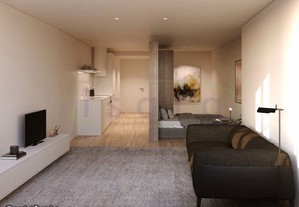 Apartamento T1 Novo Com Terraço E Muito Bem Localizado, Braga