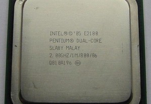 Processador Intel Pentium Dual Core E2180 SLA8Y 2.00GHz/1M/800 Socket LGA 775