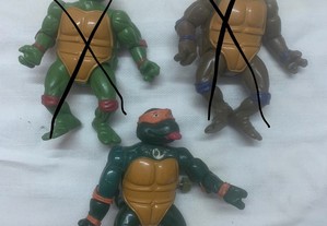 Bonecos tartarugas ninja