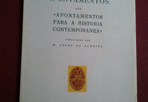 Joaquim Carvalho-Apontamentos Para a História Contemporânea-Coimbra-1966