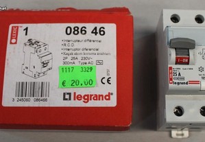 Interruptor Diferencial Legrand 25A ( NOVO )