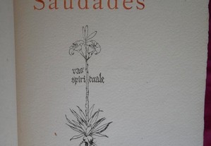 Júlio Brandão. Saudades. Livraria de António Maria Pereira 1893
