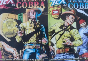 TEX O Veneno do Cobra Minissérie Especial bd Banda Desenhada Bonelli Comics western