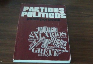 Partidos Políticos Ponto por ponto Coordenação Rogério Carapinha,António Vinagre,Joaquim Cou