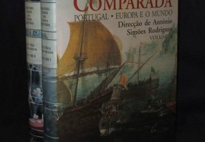 Livros História Comparada António Simões Rodrigues 2 Volumes