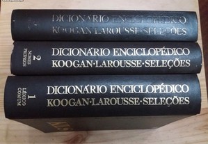 Dicionário Enciclopédico Koogan - 3 volumes