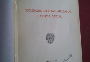 Mendes Correia-Sociedades Secretas Africanas...-1954
