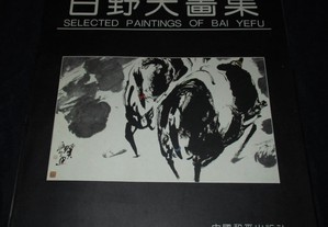 Livro Selected Paintings of Bai Yefu