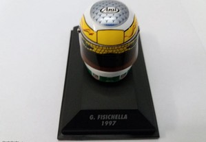 Giancarlo Fisichella capacete 1:8 Minichamps 1997