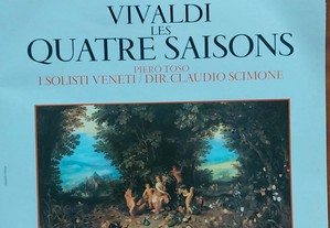 vinil: Piero Toso / I Solisti Veneti / Claudio Scimone "Vivaldi - Les quatre saisons"