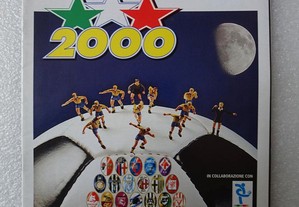 Caderneta de cromos de futebol vazia Calcio 2000 Campionato 98-99