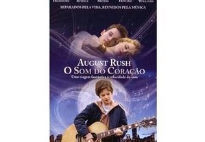 DVD August Rush O Som do Coração Filme com Freddy Highmore