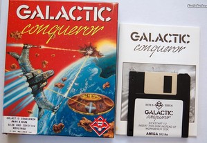 Jogo GALACTIC Conqueror Game Amiga 512 Commodore 1988 Titus