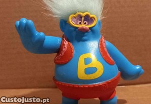 Boneco Troll azul
