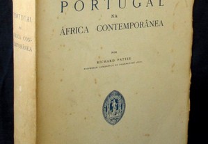 Livro Portugal na África Contemporânea Richard Pattee 1959