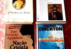 Clássicos Literatura Internacional - Agualusa/Crichton/Stendhal/Graves