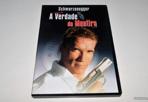 DVD A Verdade da Mentira Filme com Arnold Schwarzenegger Jamie Lee Curtis