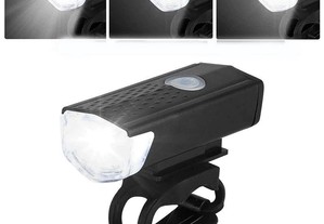 LED frontal para bicicleta, caminhada, etc