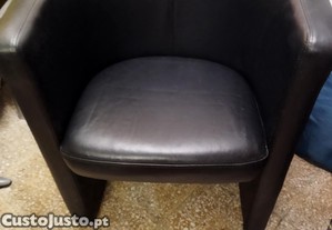 Sofá em pele