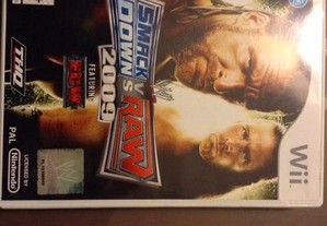 Jogo Wii SmackDown vs RAW 2009