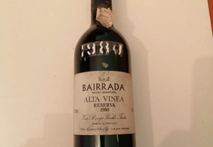 Vinho Alta Vinea Bairrada 1980