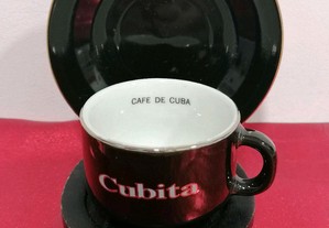Chávena de café dos Cafés Cubita