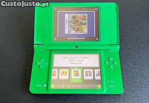 Nintendo DSi XL Verde com 80+ Jogos