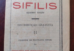 Contra a Sífilis - 1930 Estudantes de Medicina de Lisboa