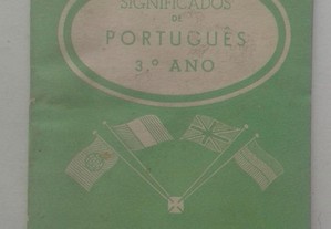 Significados de Português - 3o. Ano