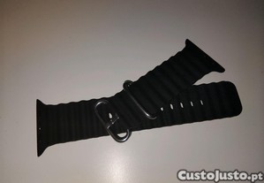 Bracelete Preta Smartwatch
