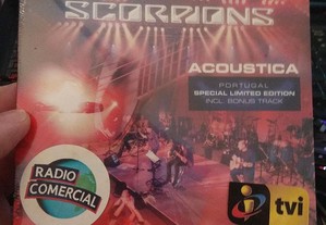 CD Scorpions Acoustica - Edição Especial e Limitada muito RARA