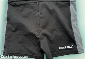 Calção de Natação Speedo Cinza, Novo