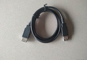 extensão 1m USB-A NOVO