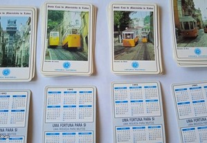 Colecção Completa Calendários 1992