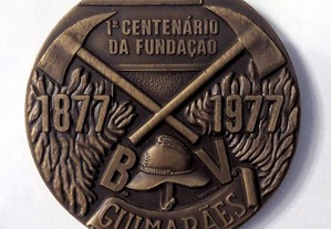 Medalha 1 Cent. Fundação Bombeiros V. Guimarães