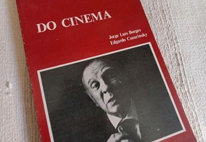 Livro com textos de Jorge Luís Borges sobre cinema