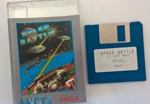 Jogo Commodore AMIGA Space BATTLE 1987 Anco