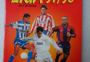 Caderneta de cromos de futebol vazia Liga 97/98 Panini