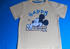 T-shirt Mickey 3 anos