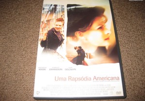DVD "Uma Rapsódia Americana" com Scarlett Johansson/Raro!