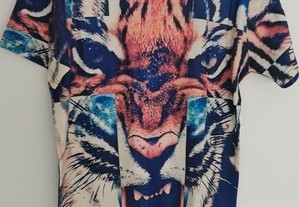 T-shirt Tiger Tamanho L