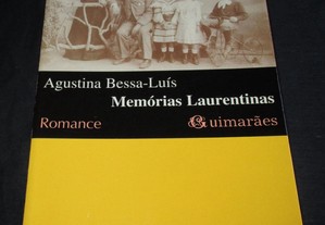 Livro Memórias Laurentinas Agustina Bessa-Luís