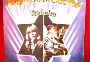 LP em vinil Tonicha e Jose Cid Superestrelas