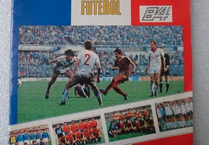 Caderneta de cromos de futebol vazia Campeonato da Europa de Futebol 1984 Disvenda
