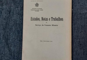 Estudos,Notas e Trabalhos do Fomento Mineiro-Vol VIII-1953