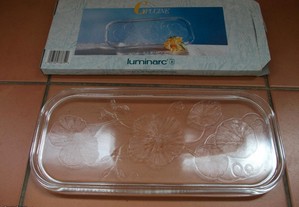 Torteira ou prato para bolo Luminarc rectangular (com caixa)